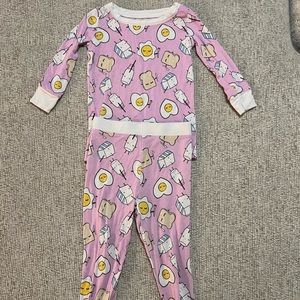 Little Sleepies toddler breakfast pajamas